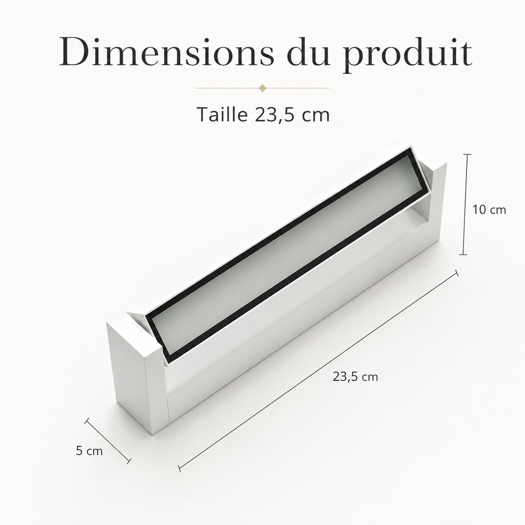 Applique Murale Extérieure LED Orientable Aluminium