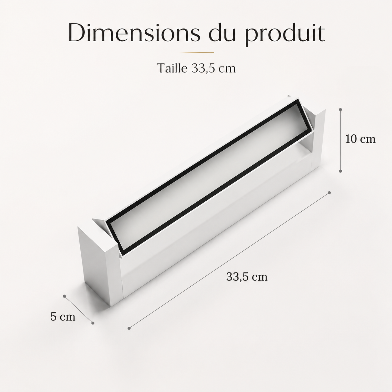 Applique Murale Extérieure LED Orientable Aluminium