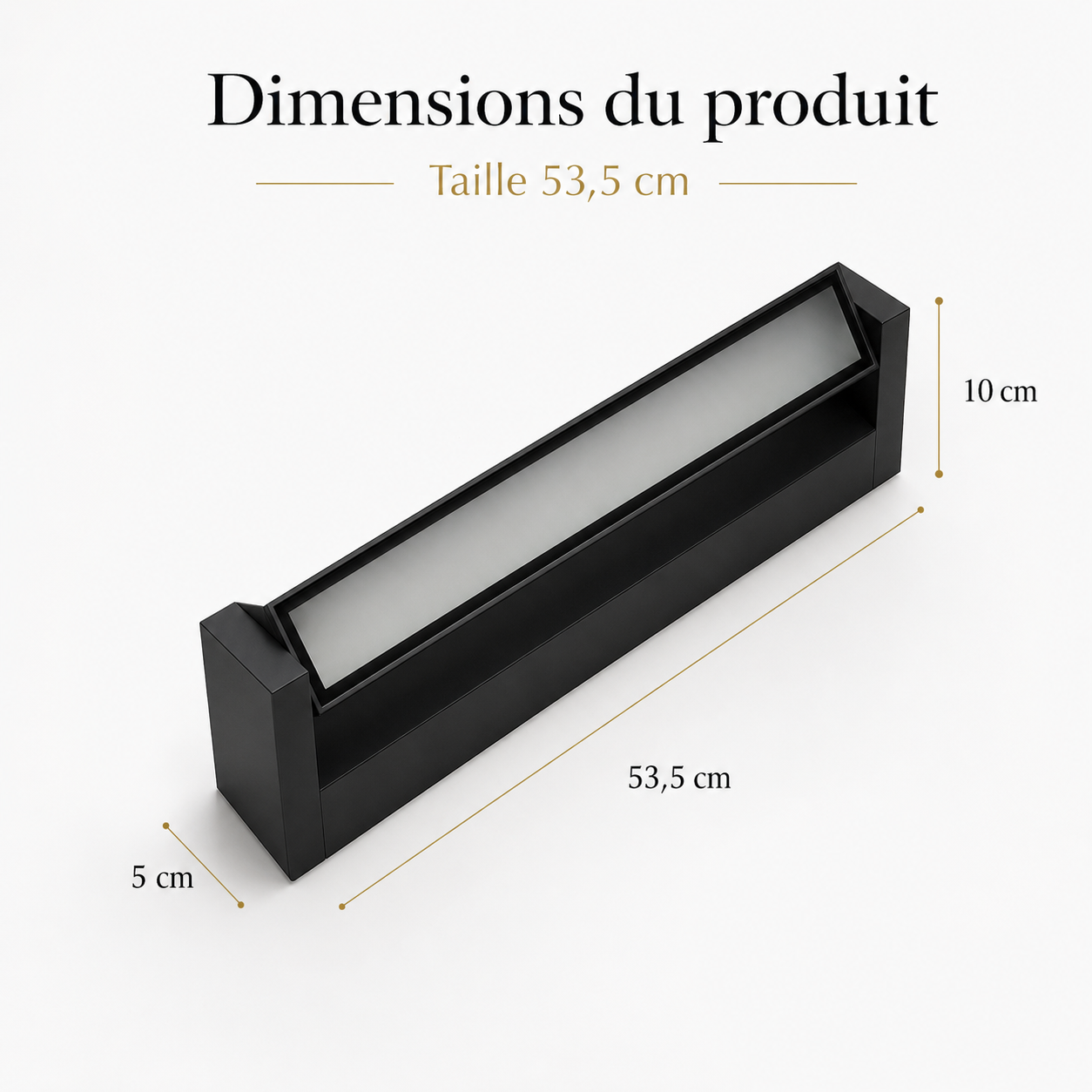 Applique Murale Extérieure LED Orientable Aluminium