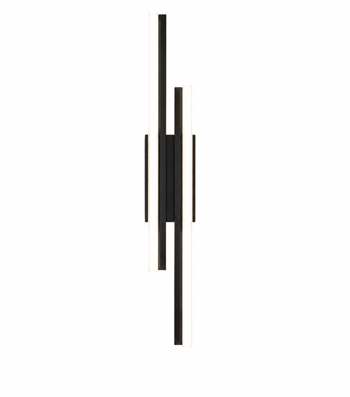 Applique Murale LED Verticale 50 cm  Noir ou Doré