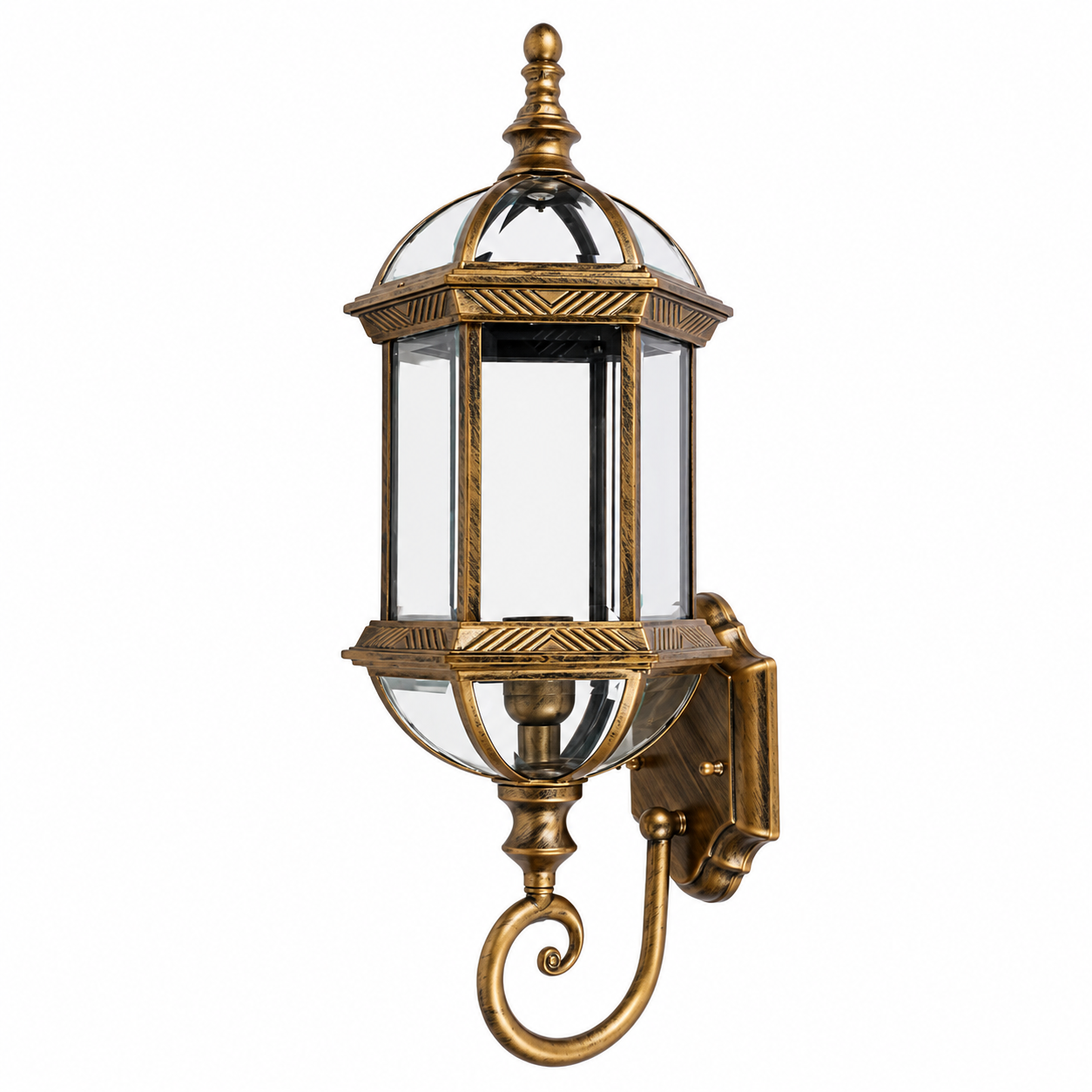 Applique Murale Extérieure Vintage E27 Noir ou Bronze