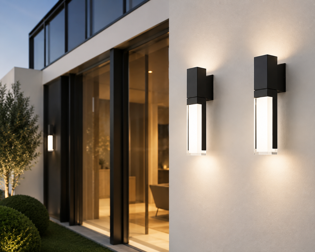 Applique Murale LED Extérieure IP65  Avec ou Sans Détecteur PIR