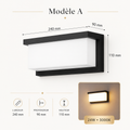 Applique Murale LED Extérieure Étanche 24W