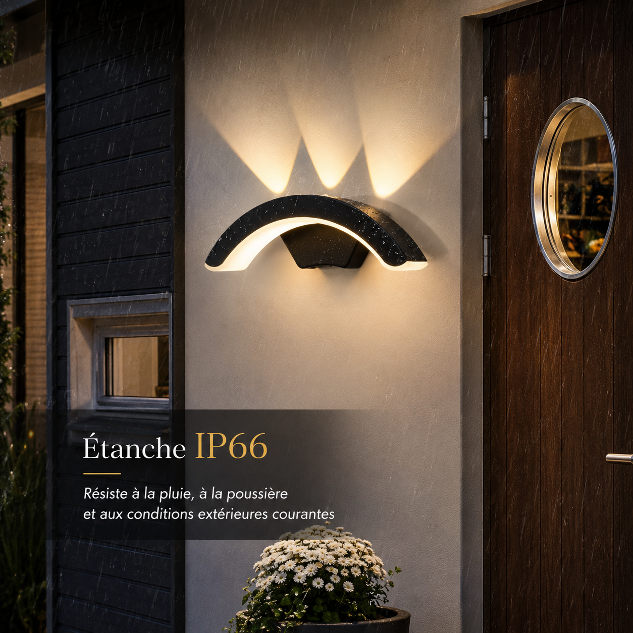 Applique Murale Extérieure LED IP66 10W