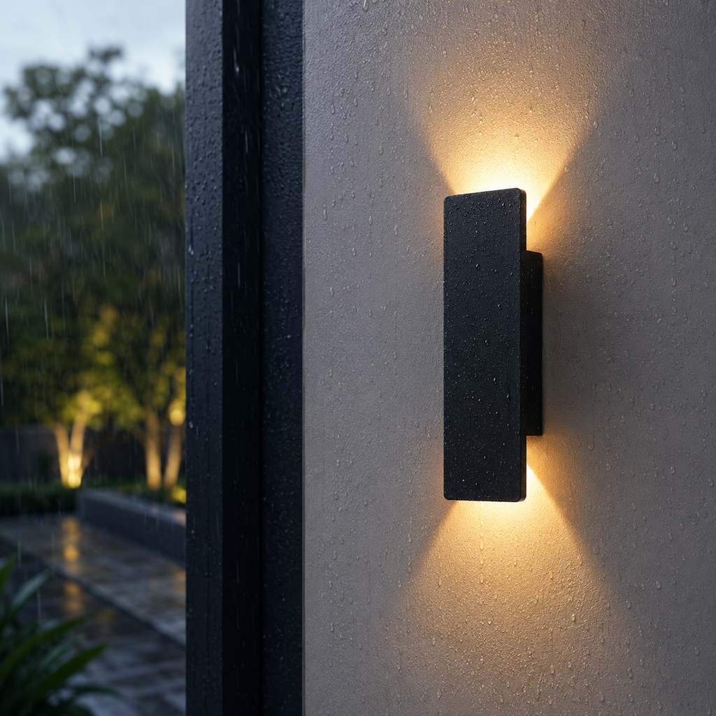 Applique Murale Extérieure LED IP65 Haut et Bas