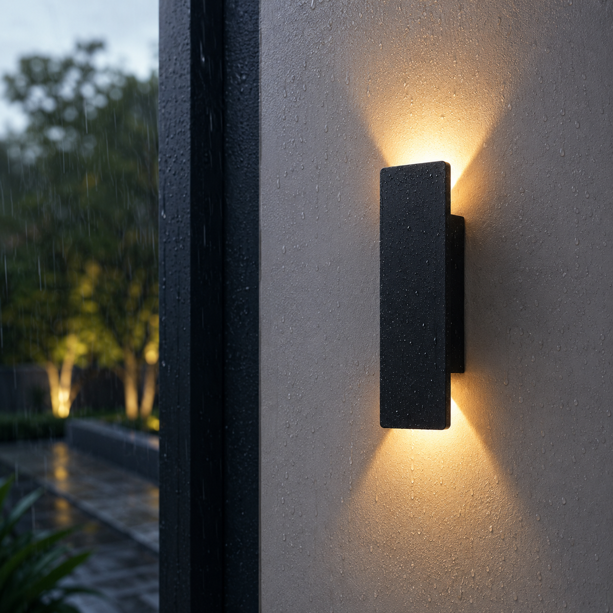 Applique Murale Extérieure LED IP65 Haut et Bas
