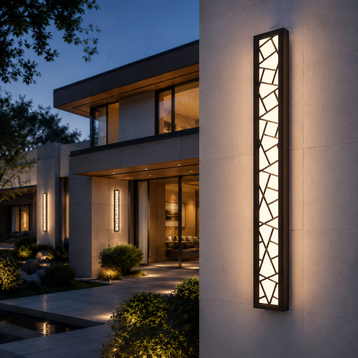 Applique Murale Extérieure LED IP65 Minimaliste