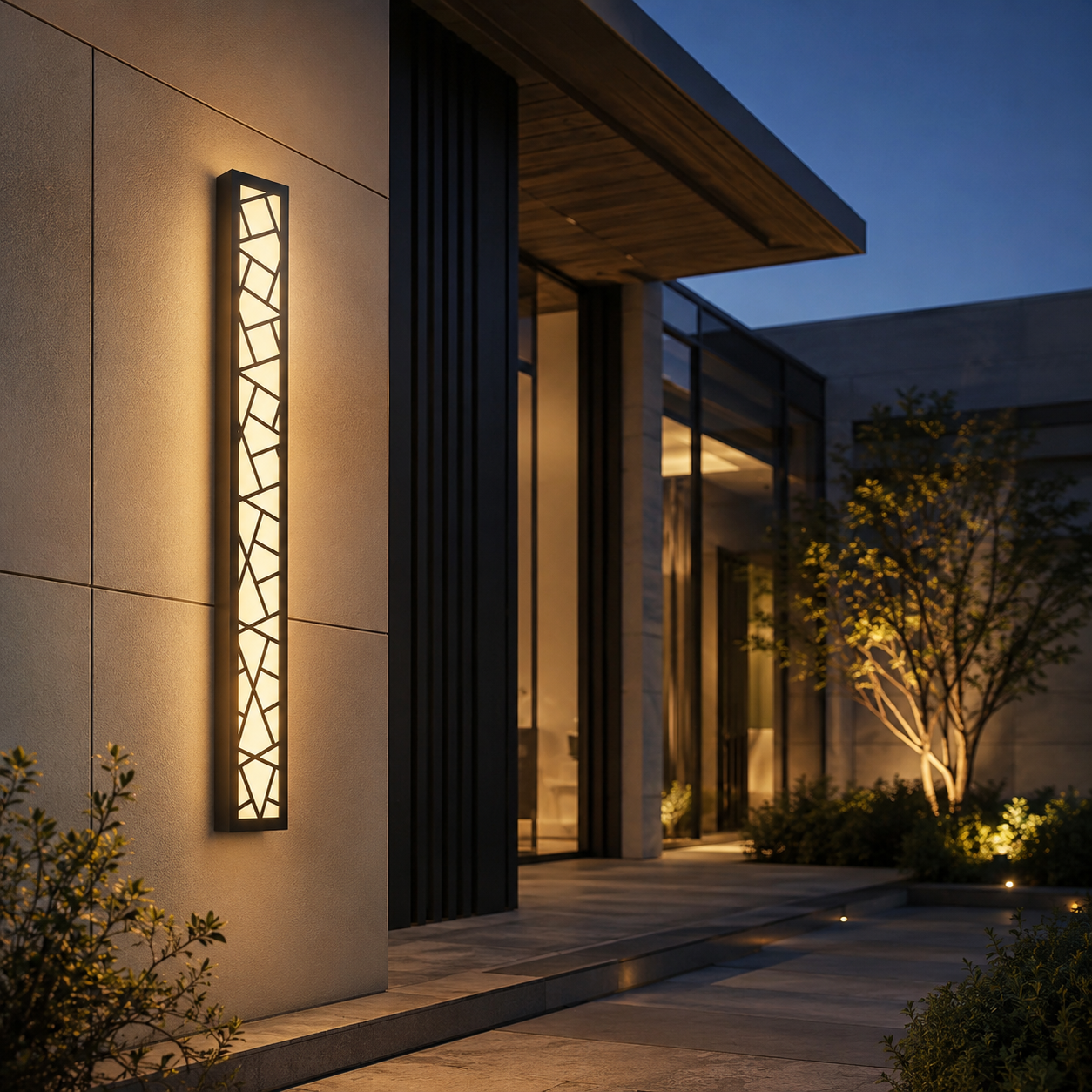 Applique Murale Extérieure LED IP65 Minimaliste