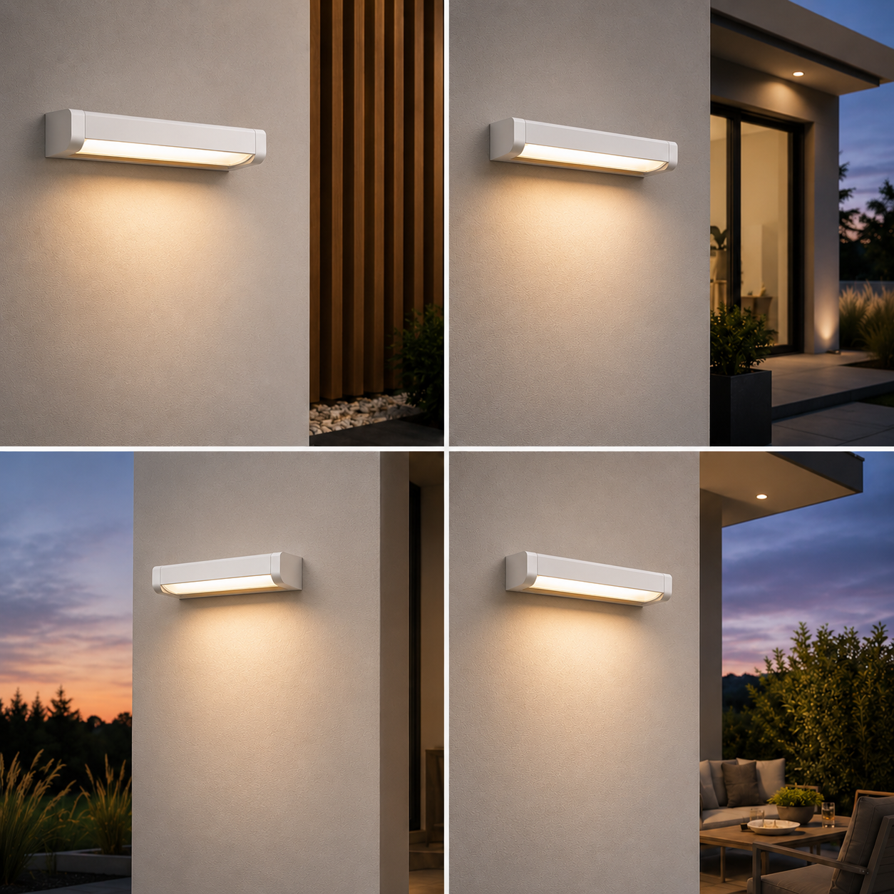 Applique Murale Extérieure LED Orientable Aluminium