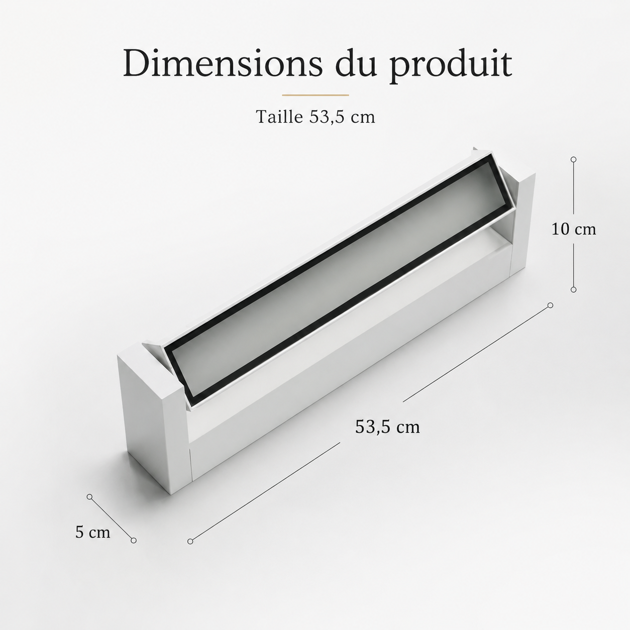 Applique Murale Extérieure LED Orientable Aluminium