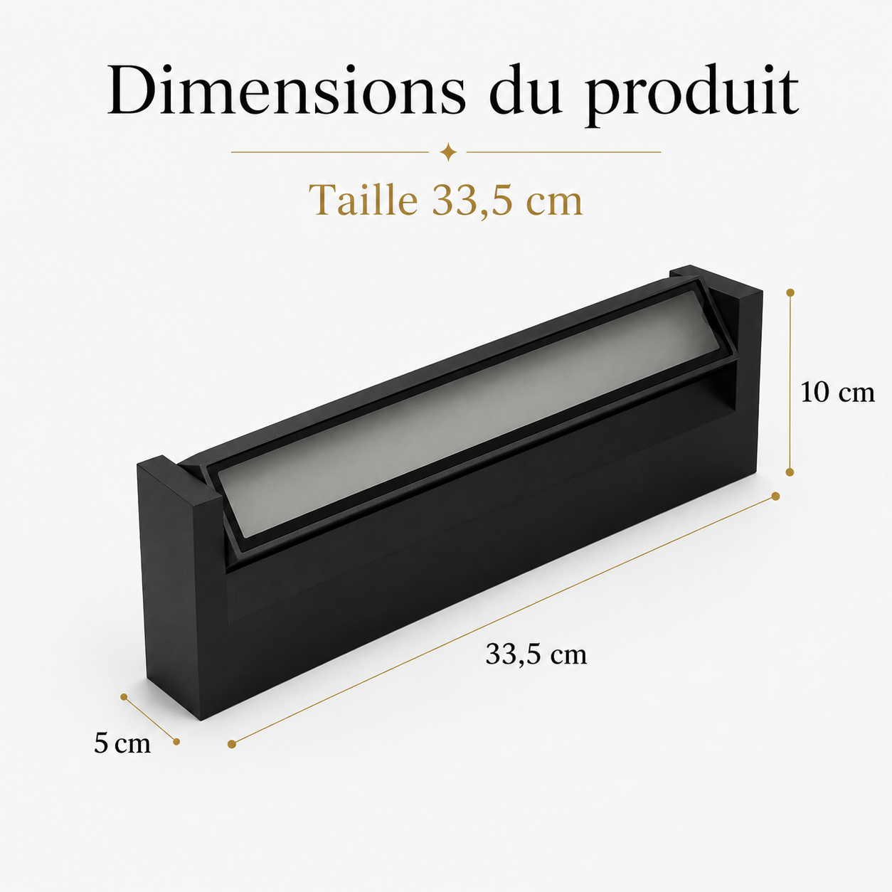 Applique Murale Extérieure LED Orientable Aluminium