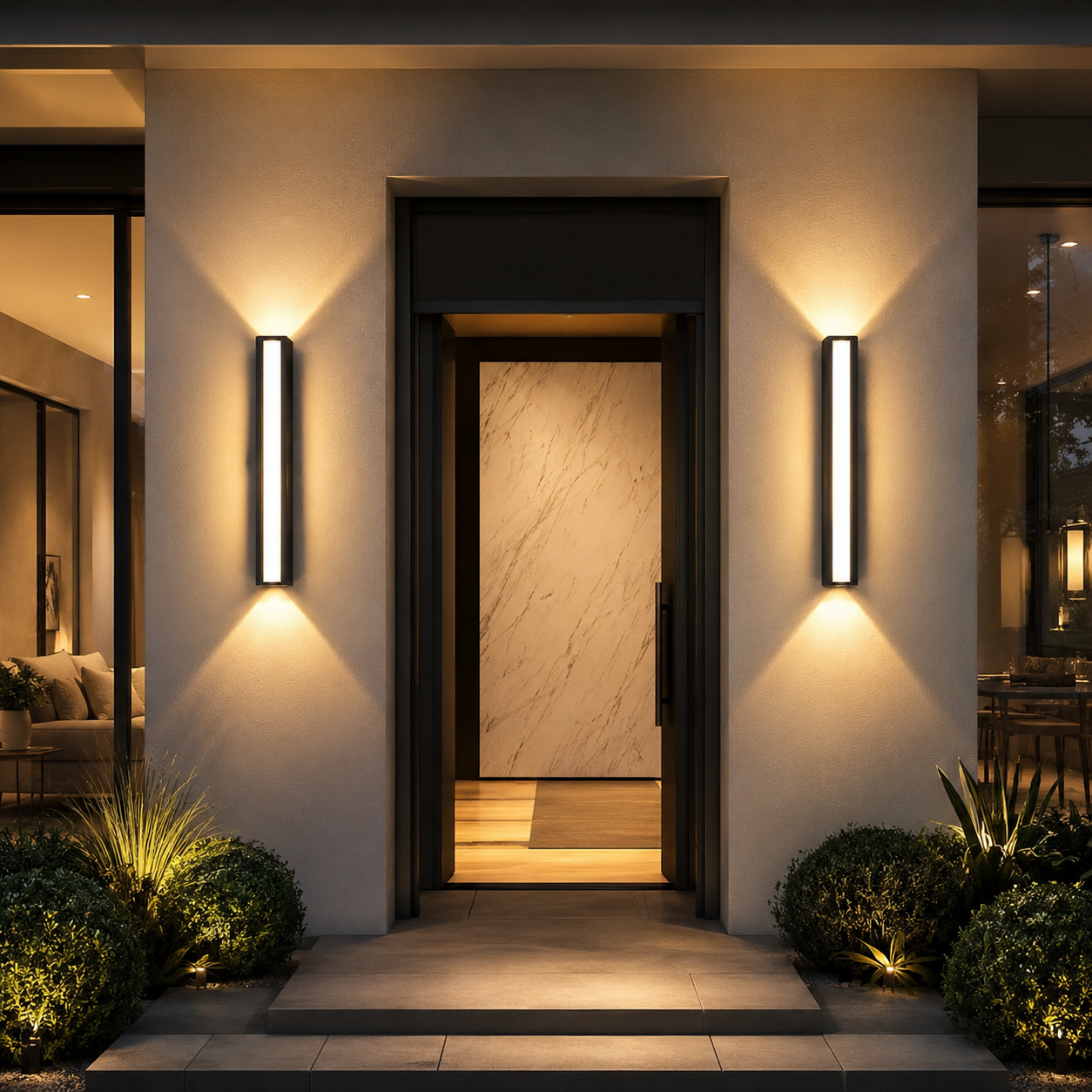 Applique Murale Extérieure LED IP65 Aluminium
