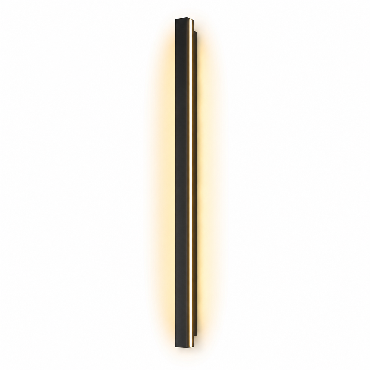Applique Murale Extérieure LED IP65 Noire Grande Longueur