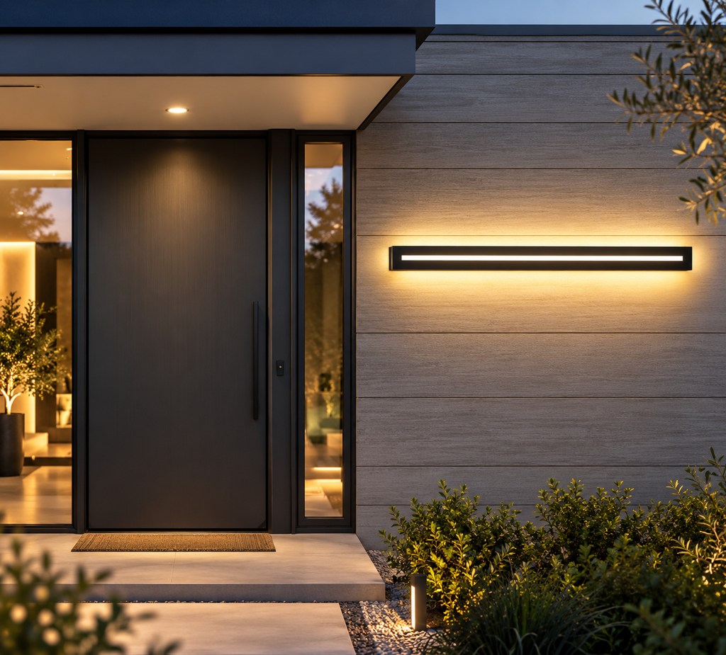 Applique Murale Extérieure LED Longue IP65 40 à 120 cm