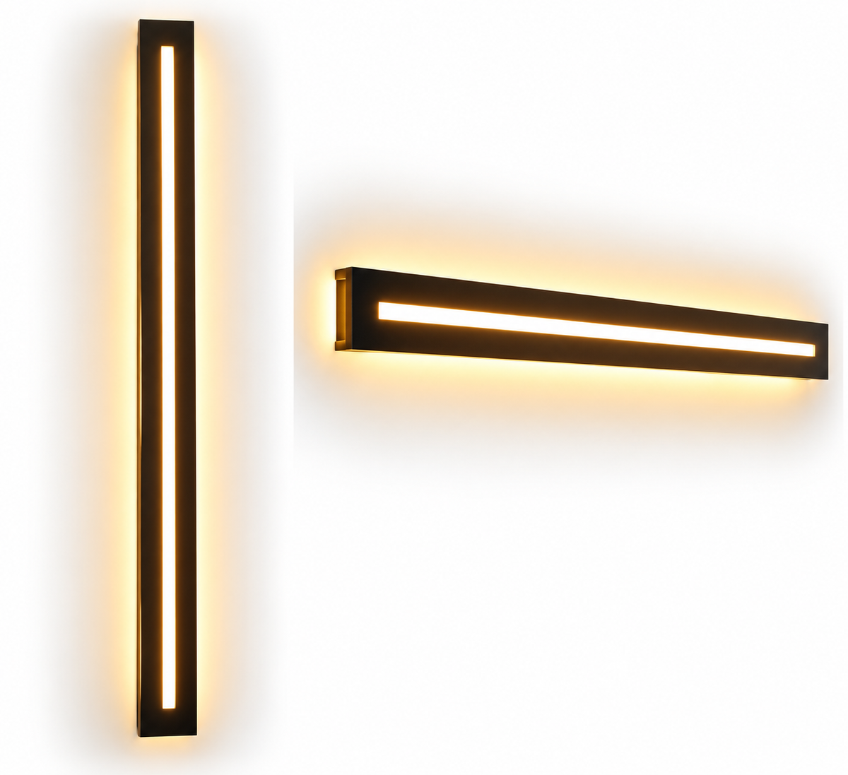 Applique Murale Extérieure LED Longue IP65 40 à 120 cm